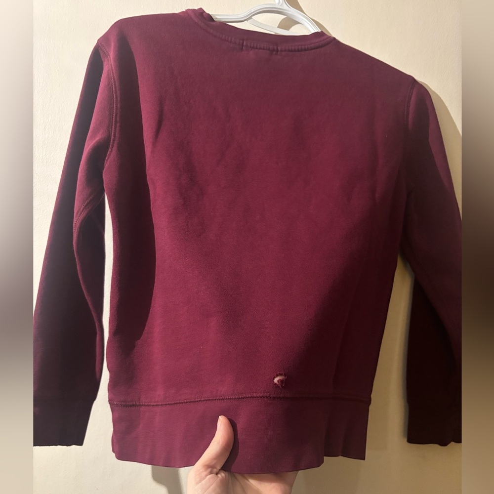 Polo by Ralph Lauren Preppy Bear Fleece Sweatshirt Crewneck Sweater - Picture 7 of 9